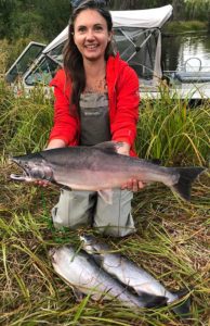 Talkeetna Fly Fishing - Lady with Silver
